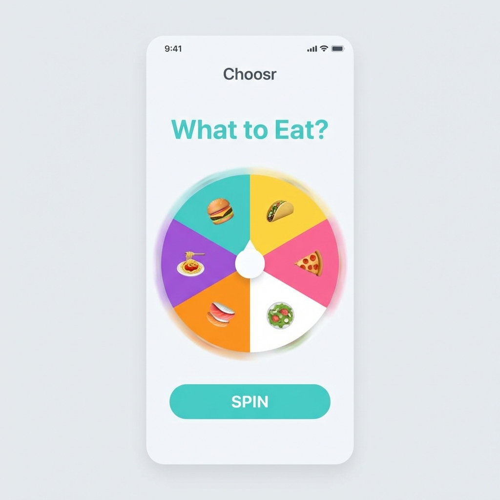 Choosr Welcome Screen